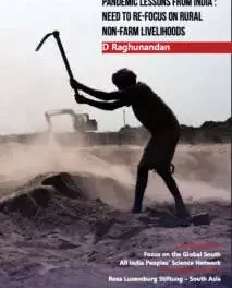 Pandemic Lessons from India: Need to Re-Focus on Rural Non-Farm Livelihoods