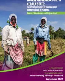 Women and Agriculture in Kerala State